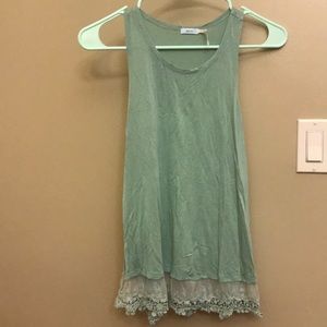 Urban Outfitters (Kimchi Blue) Sage Green Top (S)